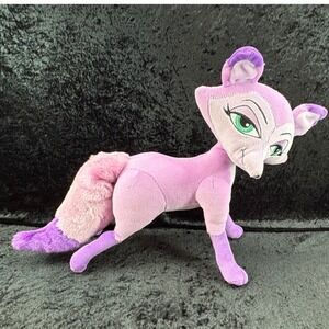 Bratz Petz Shayna Fox Plush‎ Poseable Purple Pink MGA Y2K Collectible Plush Toy